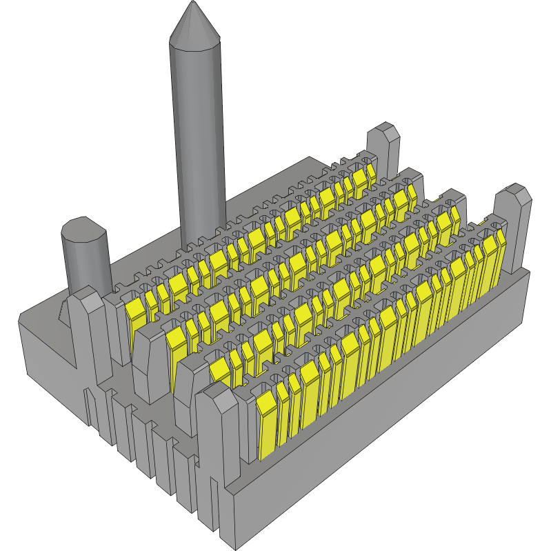 Samtec-EBTM-6-08-2.0-S-VT-1-R-A Connector Backplane ExaMAX Backplane System, Vertical Header