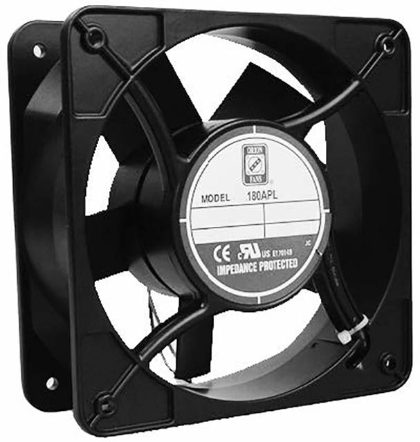 ORION FANS-OD180APL-48HB Blowers and Fans DC Fan Axial Ball Bearing 48V 28V to 52V 460CFM 63.2dB 180 X 180 X 65mm High Speed