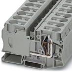 PHOENIX CONTACT-ST 35 Connector Terminal Blocks Conn Feed-Through Terminal Block 2 POS Spring Cage T DIN Rail 125A