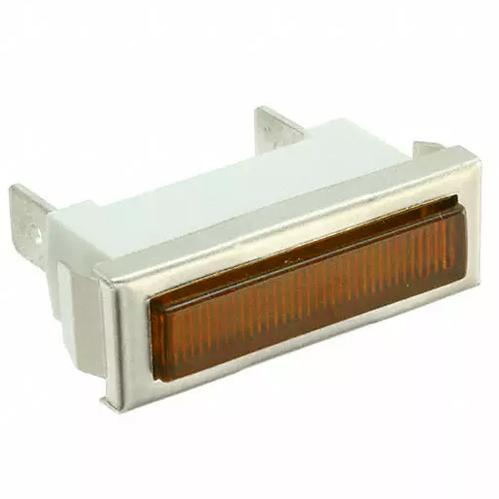 Visual Communications-31-2113T Panel Mount Indicators Panel Mount Indicator Rectangle Neon 125V Tab 1/4 AMB