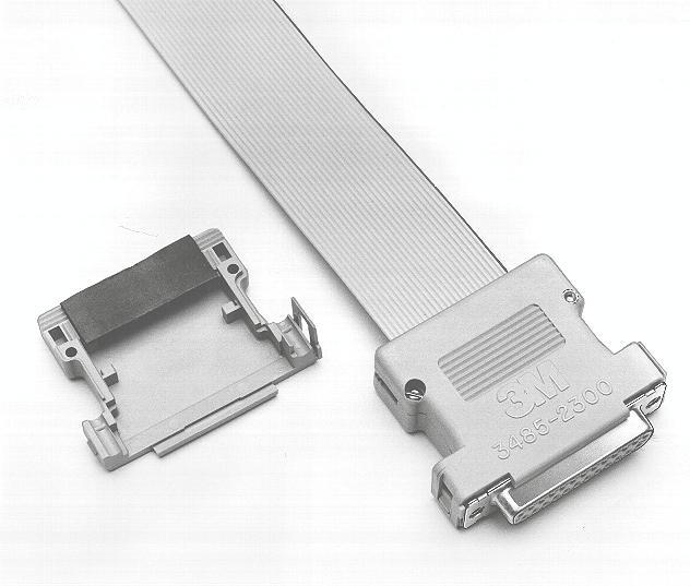 3M-3485-2100R Backshells Junction Shell 180° Polybutylene Terephthalate