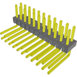 Conn Unshrouded Header HDR 22 POS 2.54mm Solder RA Side Entry Thru-Hole Bulk