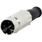 Switchcraft-05BL3MX Steckverbinder, rund Conn Circular DIN PIN 3 POS ST Cable Mount 3 Terminal 1 Port