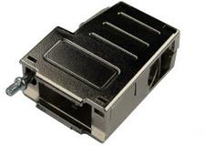 Assmann WSW components, Inc-ACOV-SUB-15MB11 Adattatori Shrink Boot Hood 180° 15 Shell Size Nickel Over Copper Acrylonitrile Butadiene Styrene