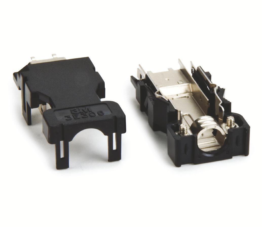 3M-3E306-3200-008 Schrumpfbalgenadapter Backshell 180° Nickel Steel