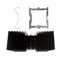 Advanced Thermal Solutions-ATS-59003-C1-R0 Disipador de calor Heat Sink Passive Spread Clip Aluminum 3.8°C/W Black Anodized