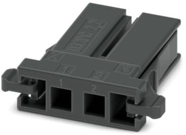 PHOENIX CONTACT-1376522 Gaine de câblage de raccordement discret Conn Housing RCP 2 POS 5.08mm Crimp ST Cable Mount Black Cardboard