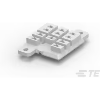 TE Connectivity-27E305 Relay Sockets Relay Sockets Nylon PC Pin 15A Hard Mount 3Pole