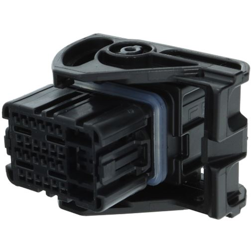 Delphi-13851306 Gaine de câblage de raccordement discret Conn Housing F 32 POS Crimp ST Cable Mount Black