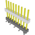 Conn Board Stacker HDR 9 POS 2.54mm Solder ST Top Entry SMD FLEX STACK Tube