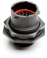 Amphenol-RTS714N19P03 Steckverbinder, rund Conn Circular PIN 19 POS Crimp ST Jam Nut 19 Terminal 1 Port