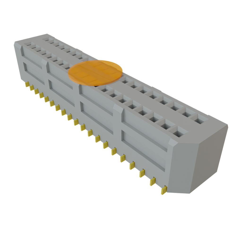 Samtec-SEMS-120-02-03.0-H-D-K-TR 连接器插头及 PCB 插座 Conn Micro Socket Strip SKT 40 POS 0.8mm Solder ST Top Entry SMD T/R