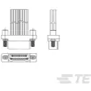 TE Connectivity-STL025PC2DC006N Steckverbinder, D-Sub Conn D-Subminiature Connector 0.152m 30AWG Rectangular PL 25 POS