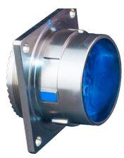 Glenair-D38999/40WG16PN Steckverbinder, rund Conn Circular PIN 16 POS Solder Cup ST Wall Mount 16 Terminal 1 Port