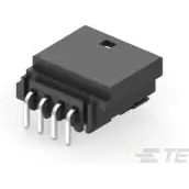 TE Connectivity-1-1355897-1 Steckverbinderleisten und Leiterplattenbuchsen Conn Micro Quadlok Interconnection HDR 4 POS 2.54mm Solder RA Thru-Hole Loose