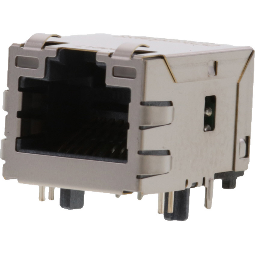 Molex-93769-8628 Connettore telefono e telecomunicazione Conn RJ-45 RCP 8 POS 1.27mm Solder RA Thru-Hole 14 Terminal 1 Port T/R