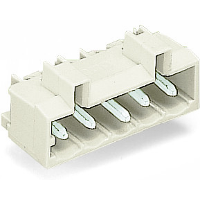 WAGO-721-434/001-040 Steckverbinderleisten und Leiterplattenbuchsen Conn Wire to Board HDR 4 POS 5mm Solder RA Side Entry Thru-Hole Box