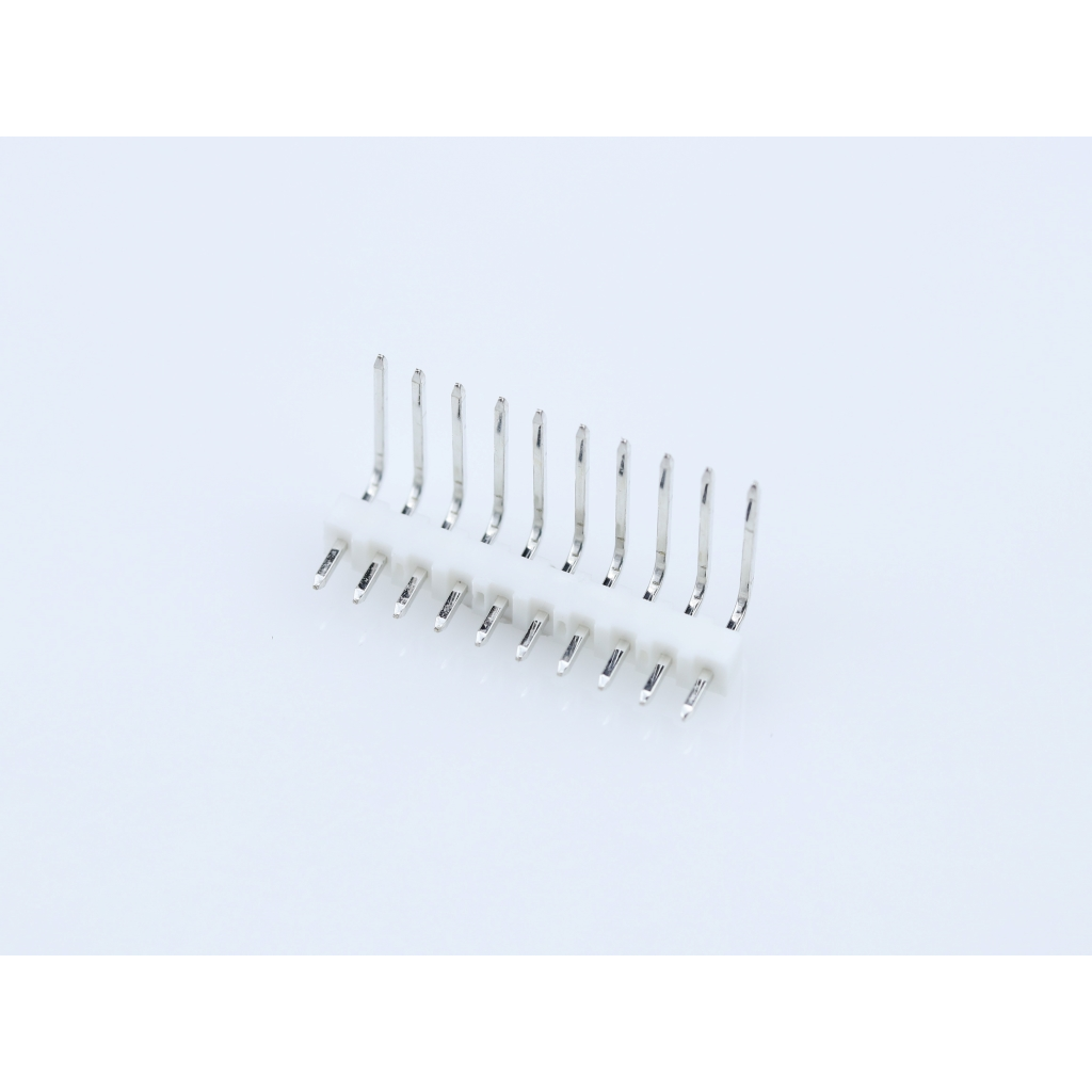 Molex-22052101 Connector Headers and PCB Receptacles Conn Unshrouded Header HDR 10 POS 2.54mm Solder RA Side Entry Thru-Hole KK Bag