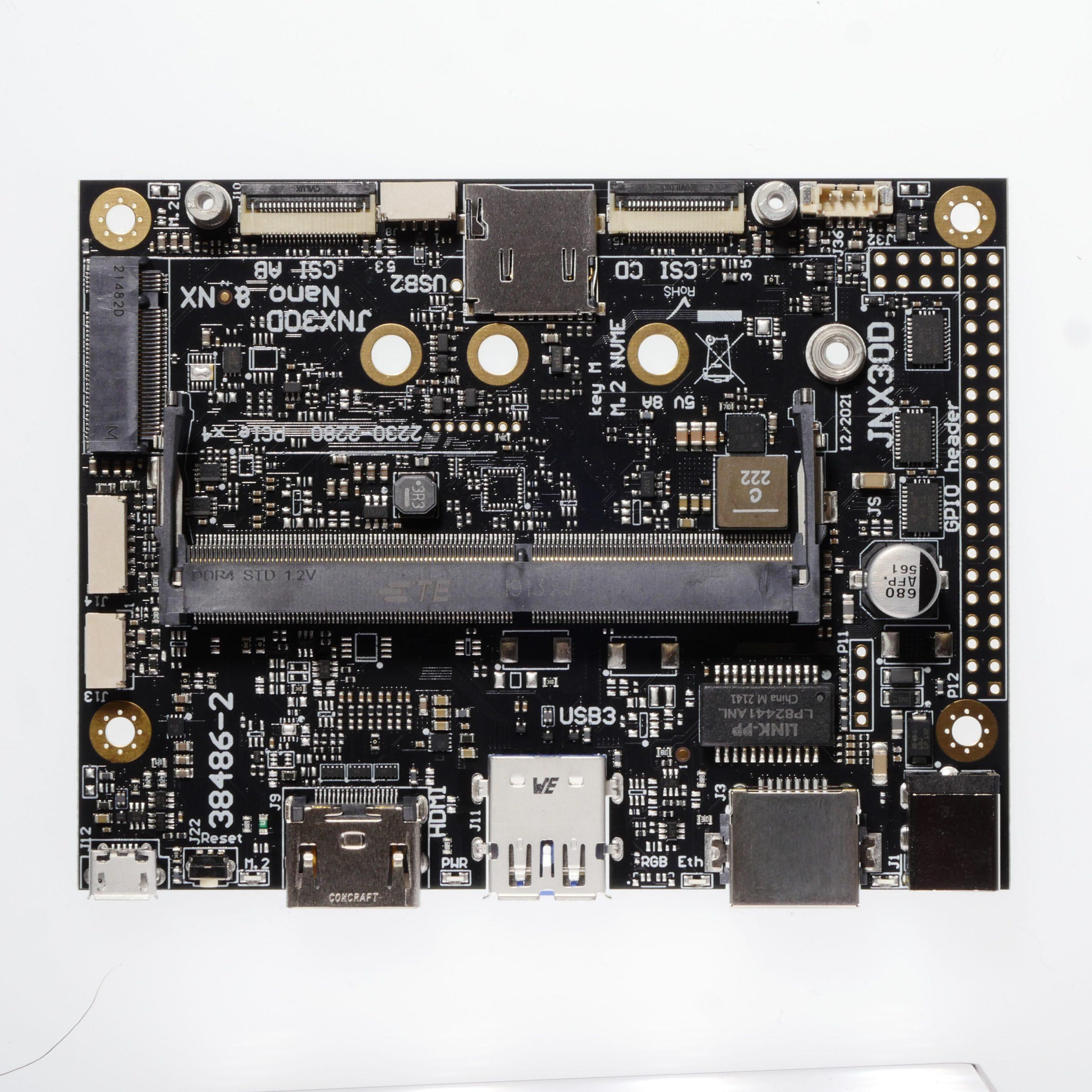 Auvidea GmbH-70887 Schede e pannelli carrier JNX30D carrier board for NVIDIA Jetson TX2 NX, Xavier NX and Nano