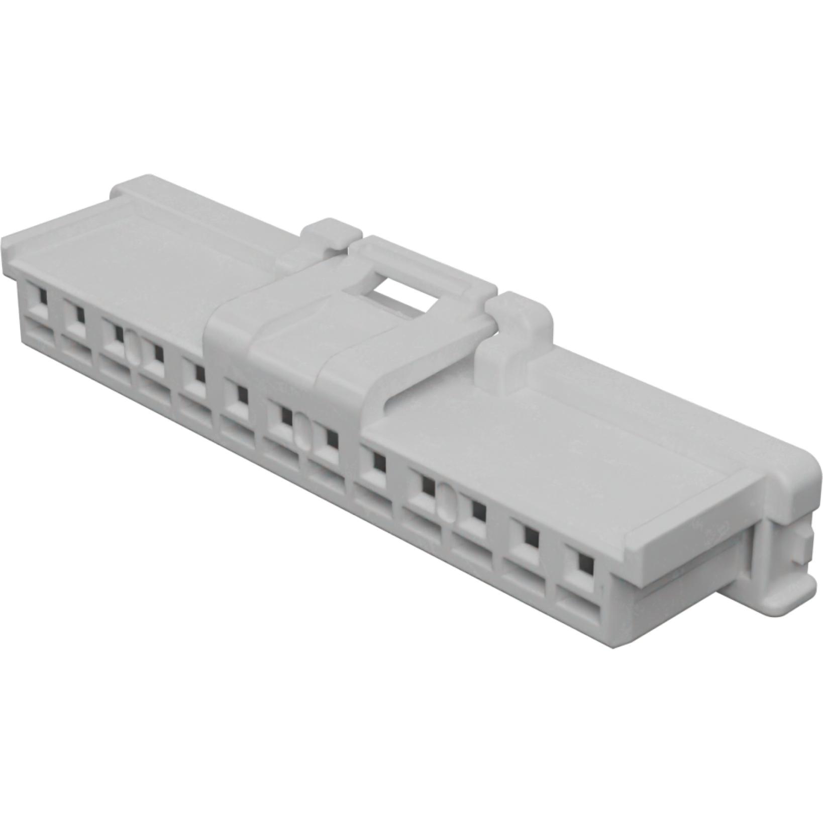 Molex-5051511301 Einzeladersteckverbinder, Gehäuse Conn Housing RCP 13 POS 2mm Crimp ST Cable Mount White DuraClik Bag