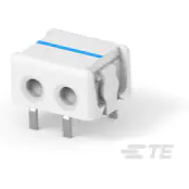 TE Connectivity-1-2106751-2 Connector Headers and PCB Receptacles Conn IDC Connector HDR 2 POS Solder RA Thru-Hole T/R