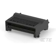 TE Connectivity-1551920-5 Connector Telephone and Telecom Conn zQSFP+ F 38 POS 0.4mm Solder RA SMD 1 Port T/R