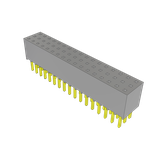 Conn Socket Strip SKT 51 POS 2.54mm Solder ST Top Entry Thru-Hole Bulk