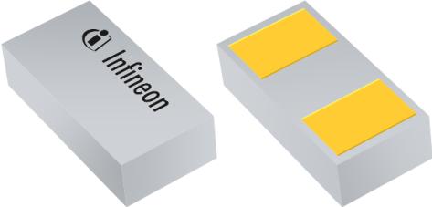 Infineon Technologies AG-ESD144B1W0201E6327XTSA1 ESE-Entstörer ESD Suppressor TVS Bi-Dir 18V 2-Pin WLL T/R