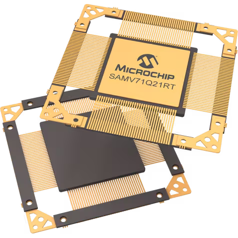Microchip Technology-SAMV71Q21RT-DHB-E Microcontrollers - MCUs MCU 32-bit ARM Cortex M7 RISC 2MB Flash 3.3V 144-Pin CQFP Box