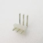 Conn Unshrouded Header HDR 3 POS 3.96mm Solder RA Side Entry Thru-Hole