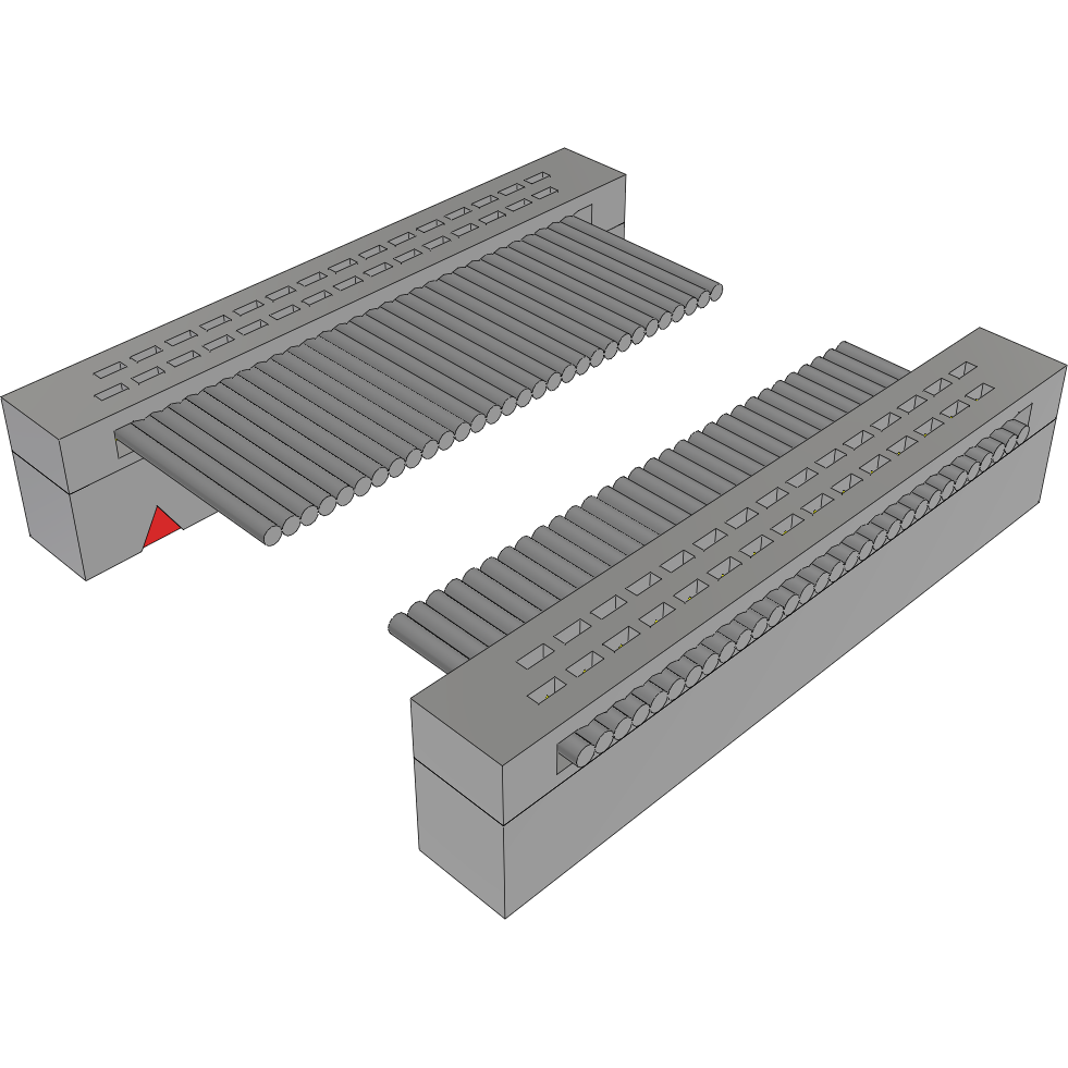 Samtec-FFSD-15-D-01.50-01-N-RN2 Flachband Kabelbaugruppen 1.27 mm Low Profile Tiger Eye IDC Ribbon Cable Assembly