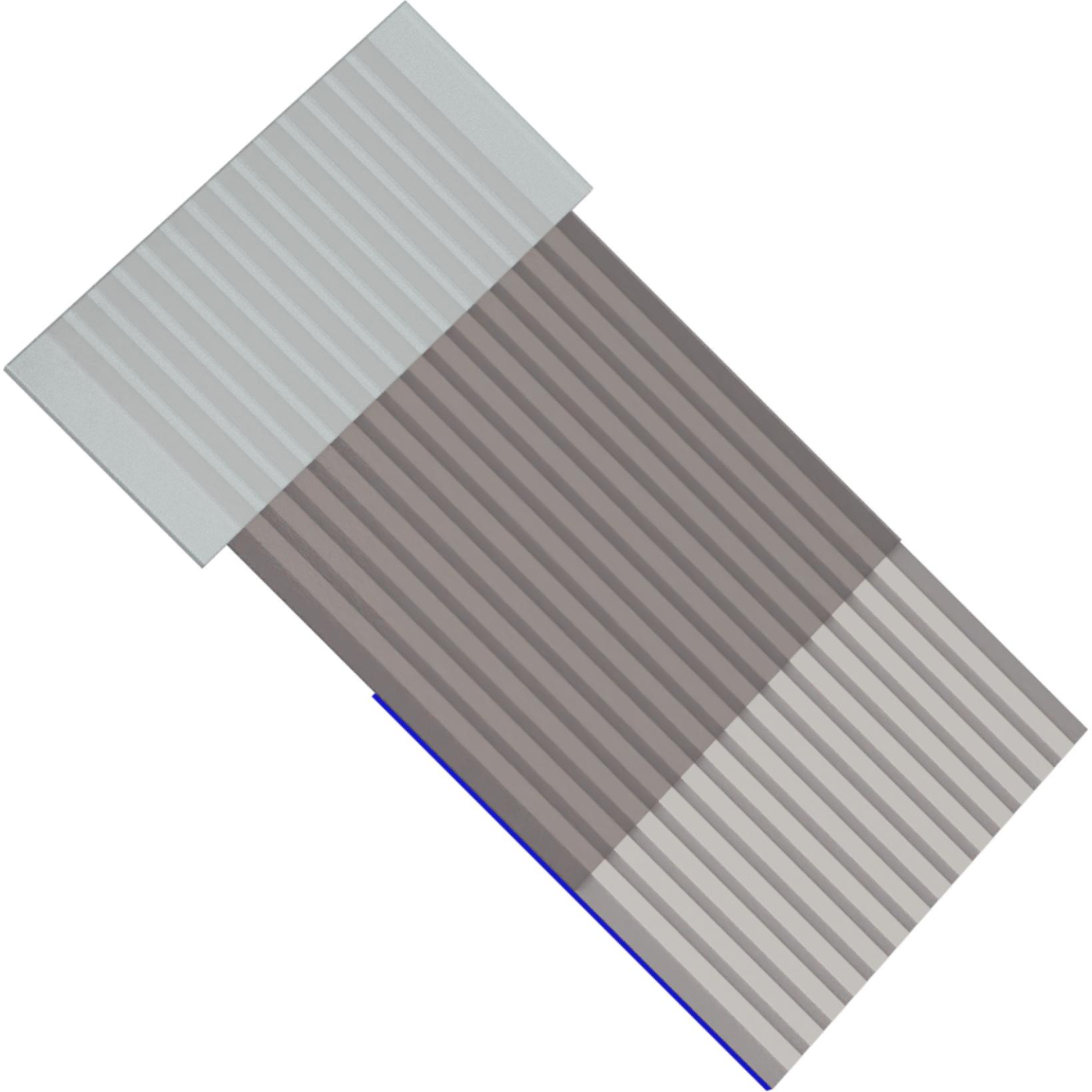 Molex-153660153 Flachband Kabelbaugruppen Cable Assembly 0.203m 0.5mm 14 to 14 POS Premo Flex FFC Jumper to Premo Flex FFC Jumper M-M Bag