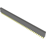 Conn Socket Strip SKT 35 POS 2mm Solder ST Top Entry Thru-Hole Tube