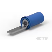 TE Connectivity-327748 Steckverbinderanschlüsse PIDG Ring Tongue Terminal 14-16AWG Copper Blue 20.55mm Tin Loose