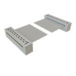 Cable Assembly 0.203m 28AWG 1mm 16 to 16 POS IDC Connector to IDC Connector F-F TIGER EYE™ Bulk