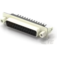 TE Connectivity-2301841-2 Steckverbinder, D-Sub Conn D-Sub SKT 25 POS 1.385mm Solder ST Thru-Hole 25 Terminal 1 Port Tray