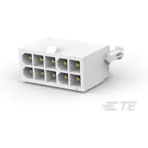 TE Connectivity-1-770743-1 Cabezales del conector y receptáculos PCB Conn Wire to Board HDR 10Power POS 4.14mm Solder ST Top Entry Thru-Hole Bag