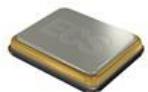 ECS Inc International-ECS-160-20-33-TR-090 Cristales Crystal 16MHz ±50ppm (Tol) ±50ppm (Stability) 20pF FUND 80Ohm 4-Pin Mini-CSMD