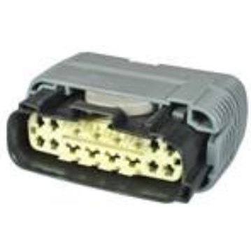Delphi-13767809 Gaine de câblage de raccordement discret 24 Way Female APEX Ergomate Connector Black
