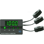 Three-Phase AC Ammeters for Measure and Display The True-RMS Current Value