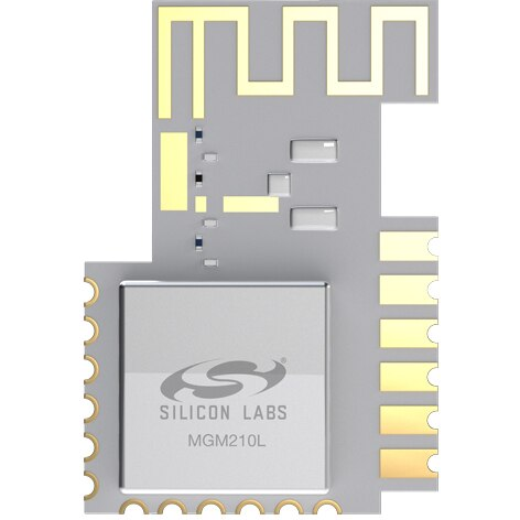 Silicon Labs-MGM210LA22JIF2 Combo Wireless Module BT+ZigBee Module 2400MHz to 2483.5MHz 18-Pin