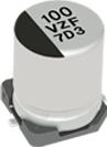 Panasonic-EEH-ZF1V151P Condensateur en polymère d'aluminium Cap Aluminum Polymer Hybrid 150uF 35VDC 20%( 10 X 10.2mm) SMD 0.023 Ohm 0.95A 1000h 150°C T/R Automotive AEC-Q200