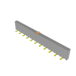 Conn Socket Strip SKT 22 POS 2.54mm Solder ST SMD T/R