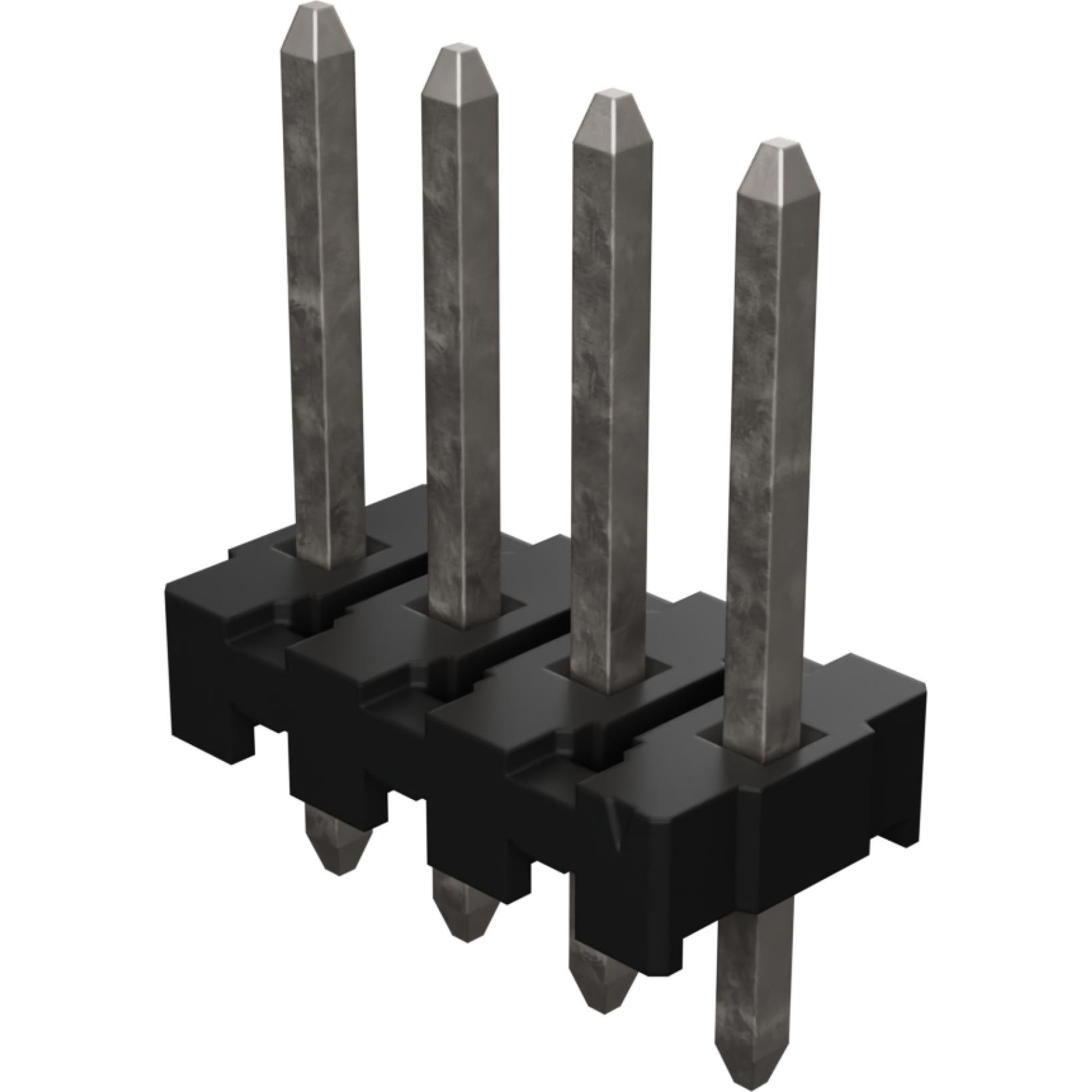 Molex-26-48-1041 Steckverbinderleisten und Leiterplattenbuchsen Conn Unshrouded Header HDR 4 POS 3.96mm Solder ST Top Entry Thru-Hole KK Bag