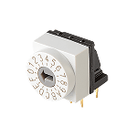 Switch DIP N.O./N.C. SP16T 16 Recessed Slotted 0.15A 42VDC PC Pins 2.54mm Thru-Hole Tube