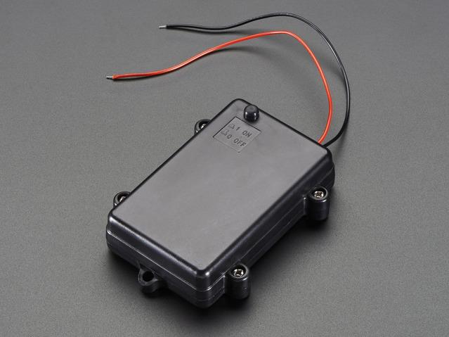 Adafruit Industries-771 Contacts de batterie, clips et supports Battery Holder AA Size