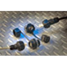 Molex-1060597600 Connector Fiber Optics Optical Industrial Adapter, LC Duplex, Singlemode, Metal Dust Cover, with Logo