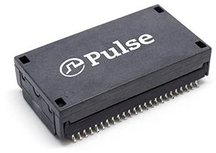 Pulse Electronics Corporation-H5014FNLT Telecom, Übertrager Telecom Transformer 1:1 0.65Ohm Prim. DCR 0.65Ohm Sec. DCR 48 Terminal Gull Wing SMD