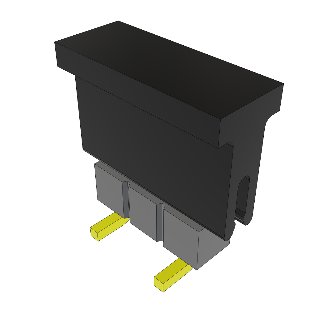 Samtec-TSM-103-04-T-SV-P-TR Steckverbinderleisten und Leiterplattenbuchsen Conn Unshrouded Header HDR 3 POS 2.54mm Solder ST Top Entry SMD T/R