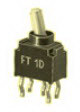 knitter-switch-FT1E Interruptor de palanca Switch Toggle ON OFF ON SPDT Round Lever PC Pins 6A 250VAC 30VDC 0.4VA PC Mount
